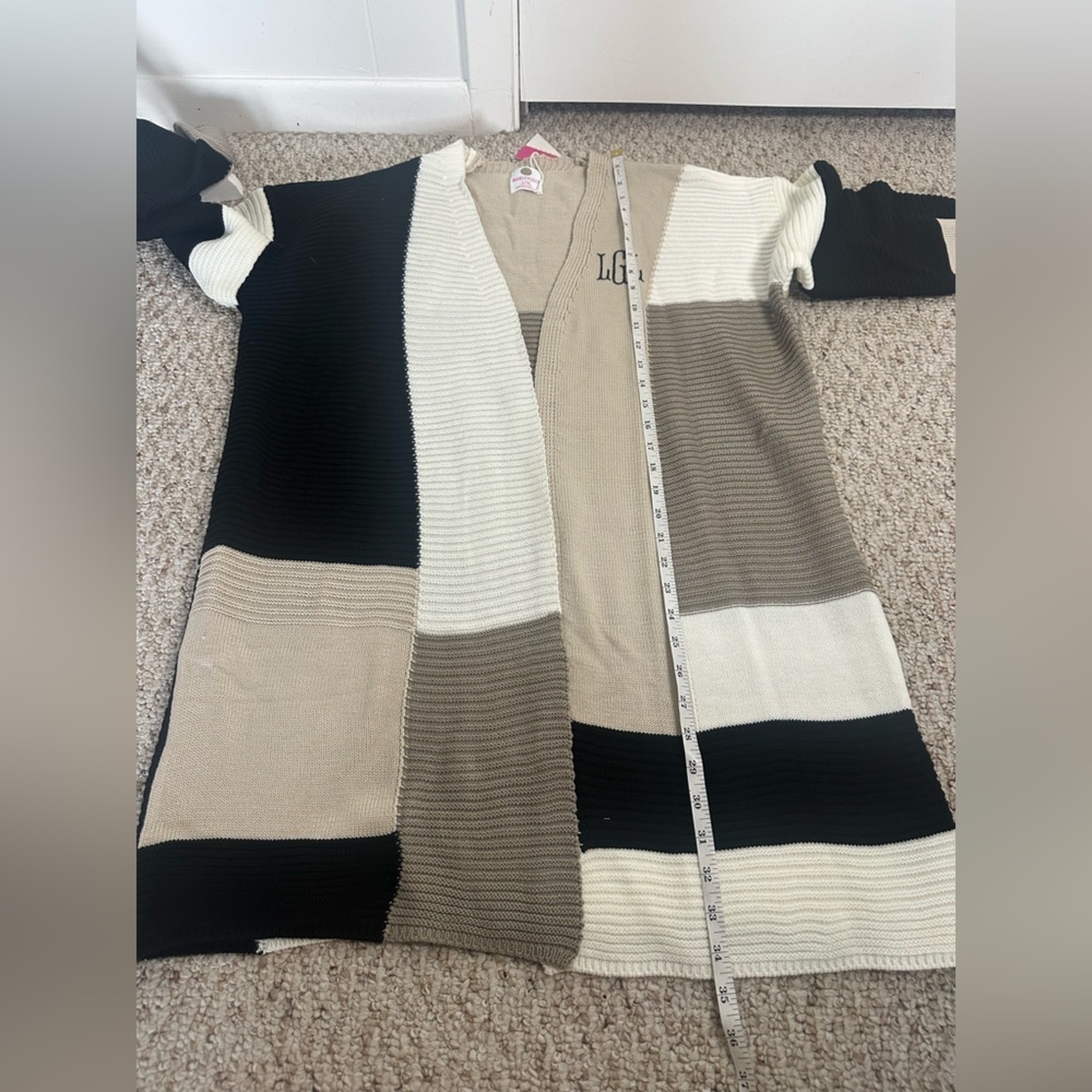 Marleylilly monoblock Knit Sweater or Cardigan size L/XL - Picture 5 of 6